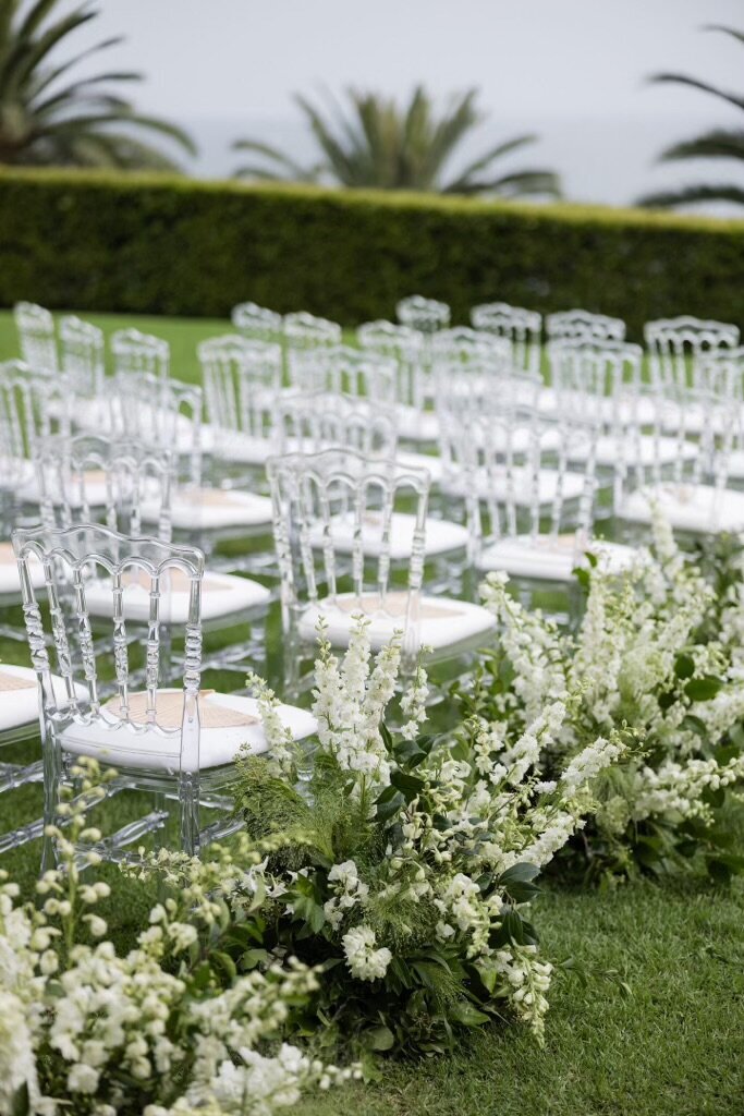 Reception tablescape florals